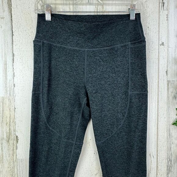 Vuori Pants Women's Medium Gray Charcoal Elevation Leggings - Picture 3 of 7